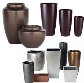 Architectural supplement decorative containers